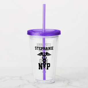 Speciaal uitgeruste NP Medical Symbol Zurse Practi Acryl Drinkbeker