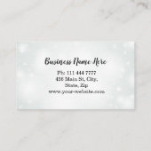 Speciaal uitgeruste olijftak Catering Chef Visitekaartje (Achterkant)