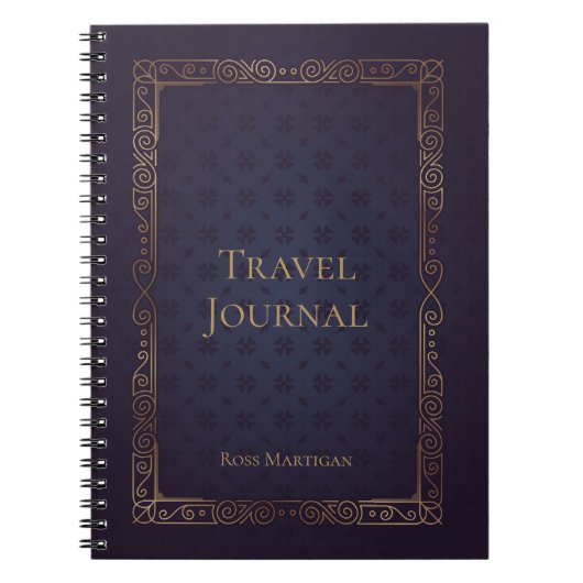 Speciaal uitgeruste reisblad notitieboek (Voorkant)