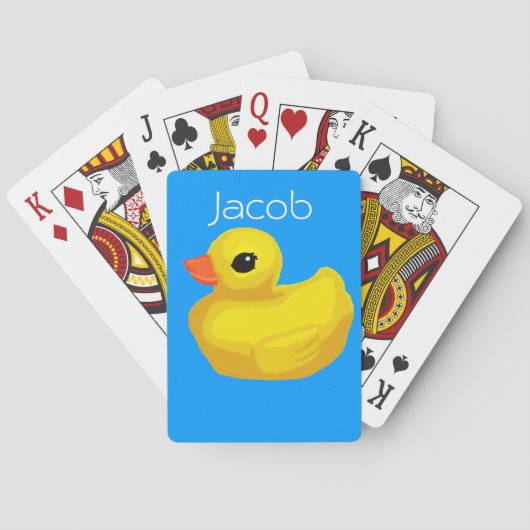 Speciaal uitgeruste "Rubber Ducky"-speelkaarten Pokerkaarten (Achterkant)