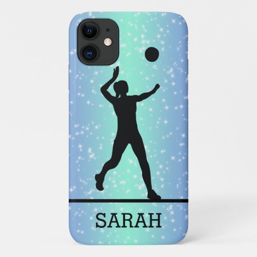 Speciaal uitgeruste rugleuning van volleybalspeler Case-Mate iPhone case (Achterkant)