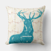 Speciaal uitgeruste stekkerhoek van de Jongen Kussen (Voorkant)