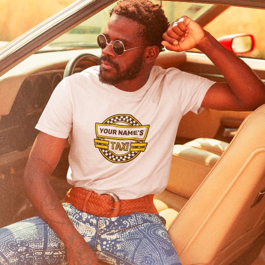 Speciaal uitgeruste Taxi Logo T-Shirt