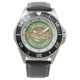 Speciaal uitgeruste winkel voor vis en horsmakreel horloge