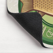 Speciaal uitgeruste winkel voor vis en horsmakreel muismat (Hoek)