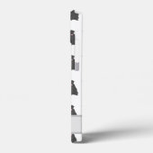 Speciaal uitgeruste zwarte labrador Dog Case-Mate iPhone Case (Achterkant / Links)