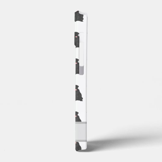 Speciaal uitgeruste zwarte labrador Dog Case-Mate iPhone Case (Achterkant / Links)