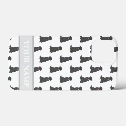 Speciaal uitgeruste zwarte labrador Dog Case-Mate iPhone Case (Achterkant (horizontaal))