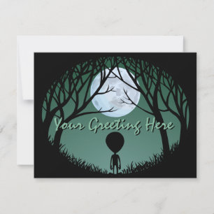 Speciaal uitgezonden Alien Art RSVP Kaartje