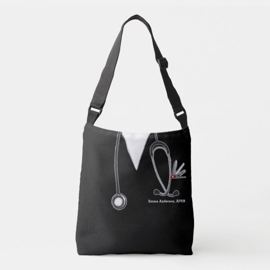 Speciaal uitgezonden verpleeggeld crossbody tas (Voorkant)