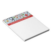 Speciaal uitgezonden verpleeggeld notitieblok (Schuin)
