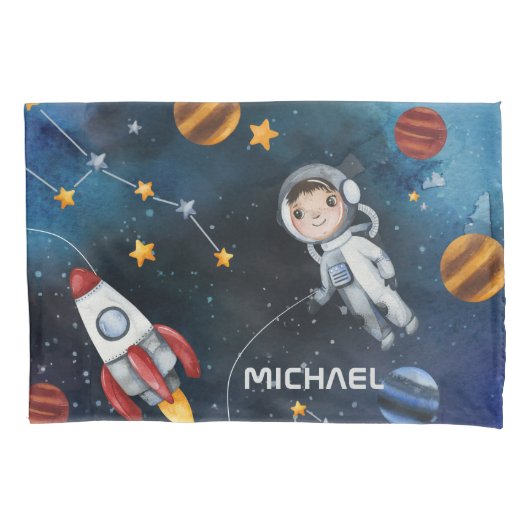 Speciaal uitwendige ruimteastronaut Shuttle Kussensloop (Voorkant)