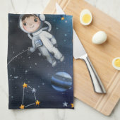 Speciaal uitwendige ruimteastronaut Shuttle Theedoek (Quarter Fold)