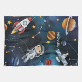 Speciaal uitwendige ruimteastronaut Shuttle Theedoek (Horizontaal)