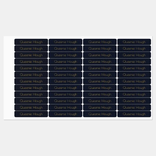 Speciaal uw eigen naam voor kunst en ambachtsliede labels (Vel)