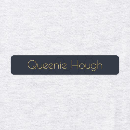 Speciaal uw eigen naam voor kunst en ambachtsliede labels (Design 2)