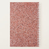Speciaal verpleegkundige Roos Gold Glitter Planner (Achterkant)