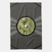 Speciaal vinylrecord theedoek (Verticaal)