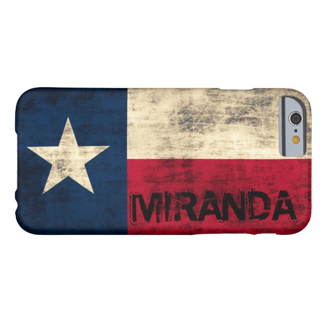 Speciaal  vlag van Texas Case-Mate iPhone Case (Achterkant Horizontaal)