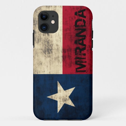 Speciaal  vlag van Texas Case-Mate iPhone Case (Achterkant)