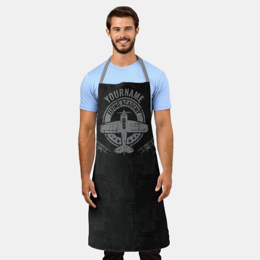 Speciaal vliegveld Pilot Flying Academy Schort (Gedragen)