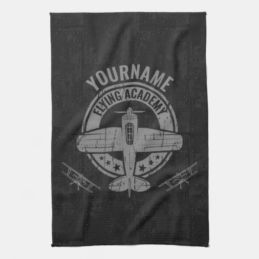 Speciaal  vliegveld Pilot Flying Academy Theedoek (Verticaal)