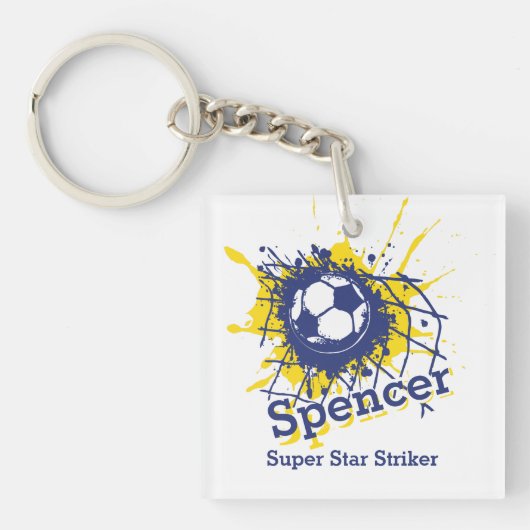 Speciaal voetbalbeschermingsteam sleutelhanger (Voorkant)
