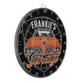 Speciaal voor 1969 Ram Air 400 Muscle Car Garage Dartbord (Voorkant Links)