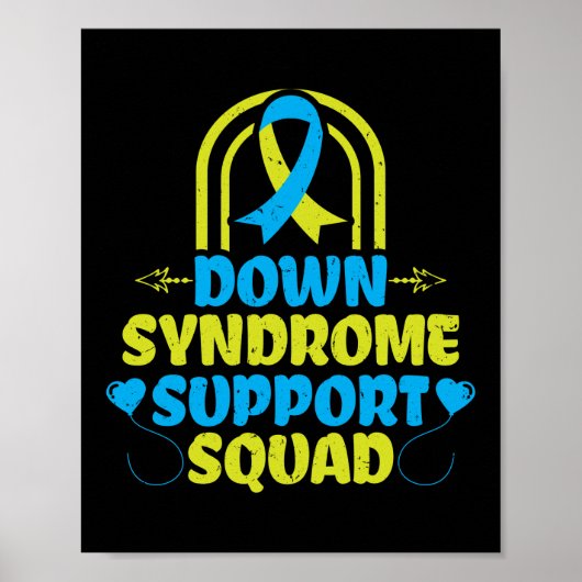 Speciaal voor downsyndrome ondersteuning op het pl poster (Voorkant)