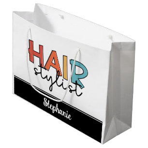 Speciaal voor haar bestemde stylist retro Hairdres Groot Cadeauzakje