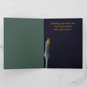 Speciaal voor jou! Elegante gepersonaliseerde bloe Kaart