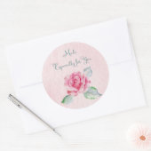 Speciaal voor jou gemaakt Roos Stickers (Envelop)