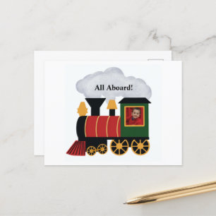 Speciaal voor kerstmis ontworpen foto briefkaart