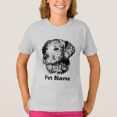 speciaal voor knuppels geschikte hond-T-shirt T-shirt (Voorkant)