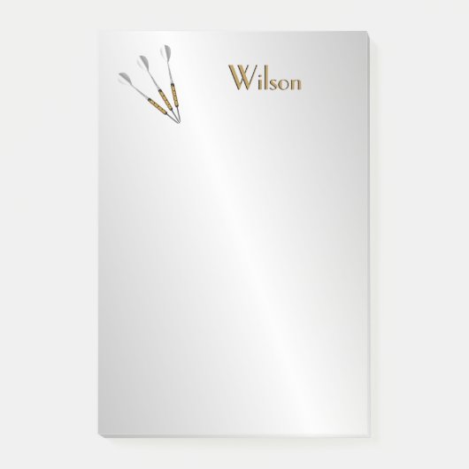 Speciaal voor kunstwerken / Monogram Post-it® Notes (Voorkant)
