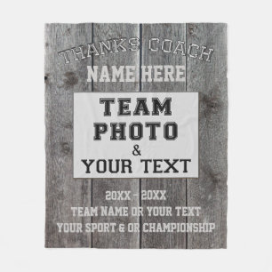 Speciaal voor mannen uitgeruste coachcadeautjes, F Fleece Deken