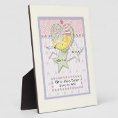 Speciaal voor meisjes uitgeruste Muur Nursery Art Fotoplaat (Zijkant)