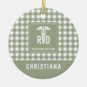 Speciaal voor RD geregistreerd Dietitititititiaans Keramisch Ornament (Voorkant)