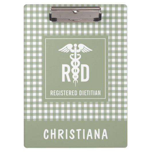 Speciaal voor RD geregistreerd Dietitititititiaans Klembord (Voorkant)