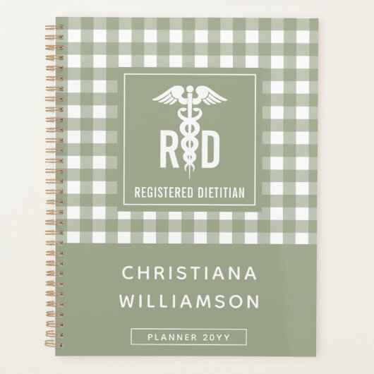 Speciaal voor RD geregistreerd Dietitititititiaans Planner (Voorkant)
