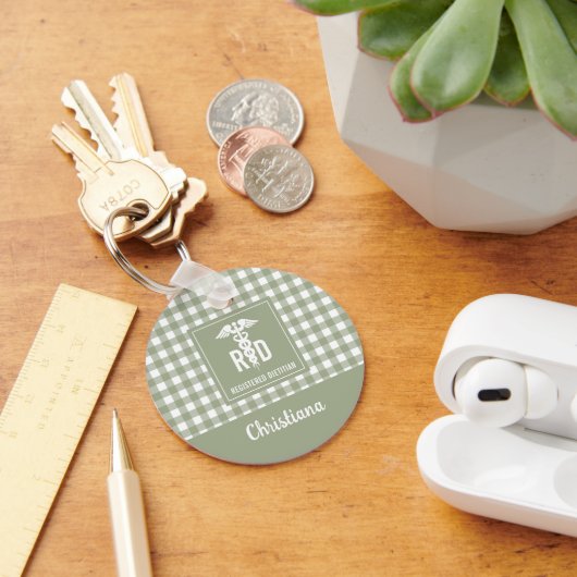 Speciaal voor RD geregistreerd Dietitititititiaans Sleutelhanger (Bureau)