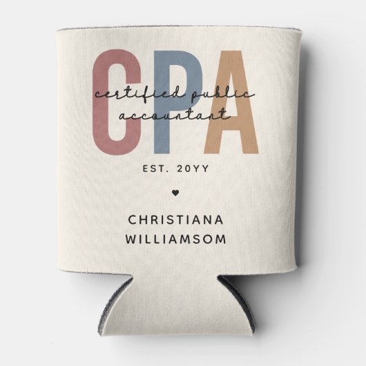 Speciaal voor Retro CPA gecertificeerde openbare a Blikjeskoeler (Voorkant)