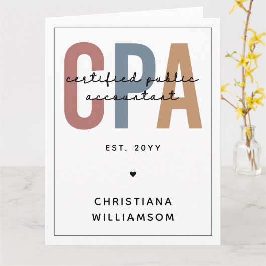 Speciaal voor Retro CPA gecertificeerde openbare a Kaart (Gele Bloem)