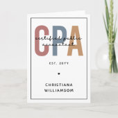 Speciaal voor Retro CPA gecertificeerde openbare a Kaart (Voorkant)