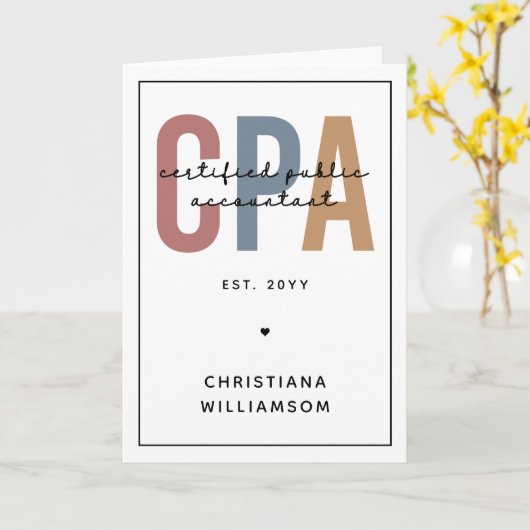 Speciaal voor Retro CPA gecertificeerde openbare a Kaart (Gele Bloem)
