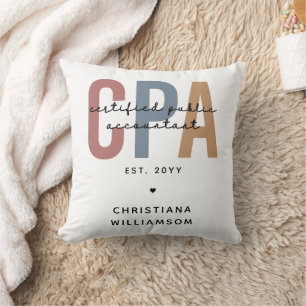 Speciaal voor Retro CPA gecertificeerde openbare a Kussen
