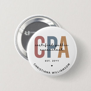 Speciaal voor Retro CPA gecertificeerde openbare a Ronde Button 5,7 Cm
