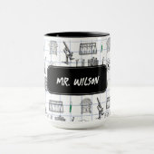 Speciaal wetenschappelijk scheikundewetenschappeli mok (Midden)