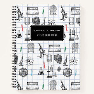 Speciaal wetenschappelijk scheikundewetenschappeli notitieboek