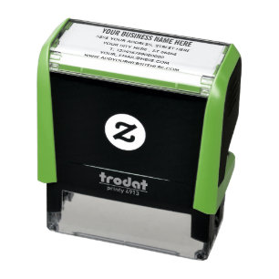 Speciaal zakelijk Kantoor Adres Professional  Zelfinktende Stempel